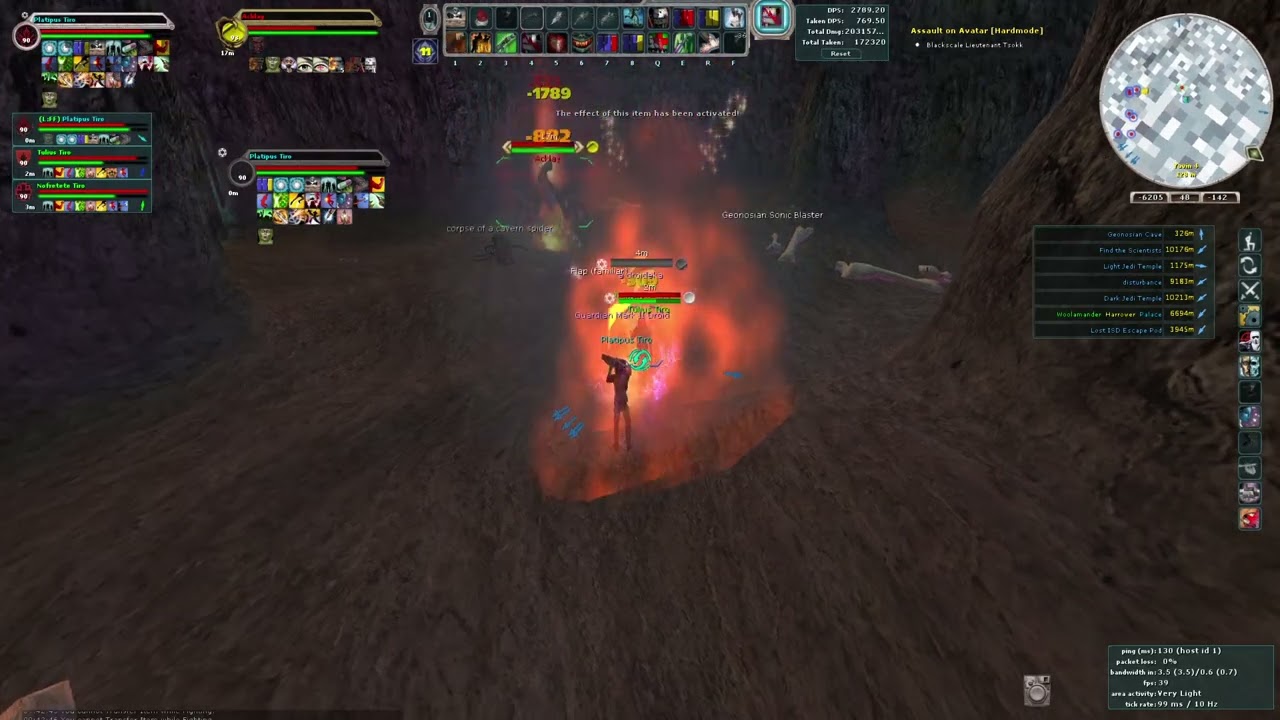 SWG Legends Yavin-IV Geonosian Cave Acklay