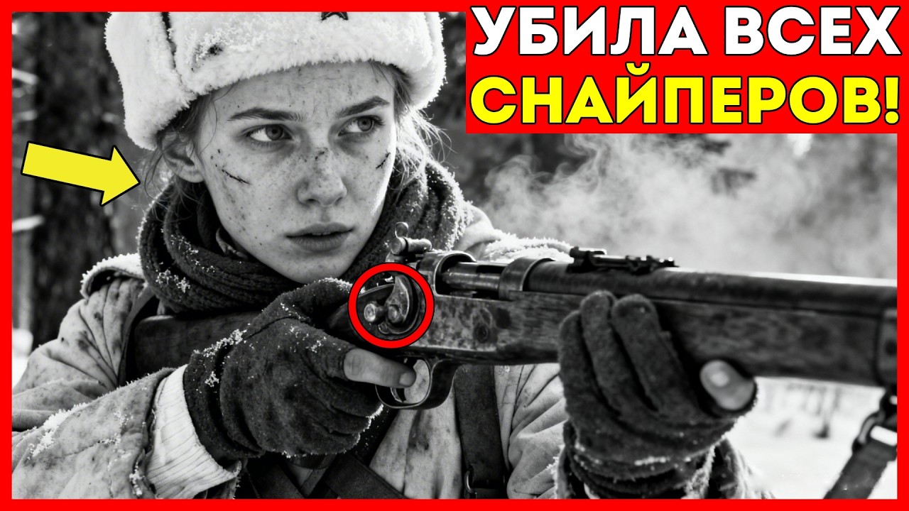 ГИТЛЕР СМЕЯЛСЯ над ЖЕНЩИНОЙ С БЕРДАНКОЙ — Через МЕСЯЦ Она ЛИКВИДИРОВАЛА 78 ЕГО ЛУЧШИХ СНАЙПЕРОВ...