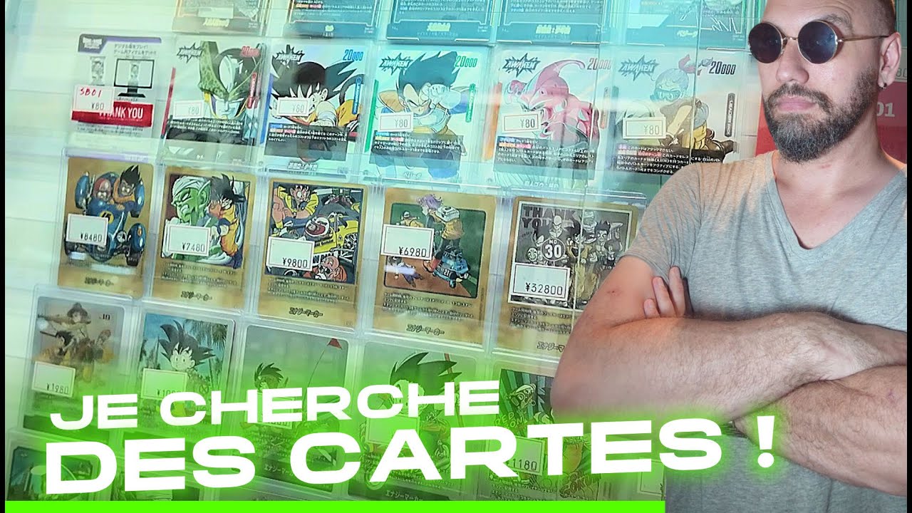 Je FAIS le TOUR du QUARTIER ! - VLOG Akihabara Dragon Ball Fusion World Manga Booster 01