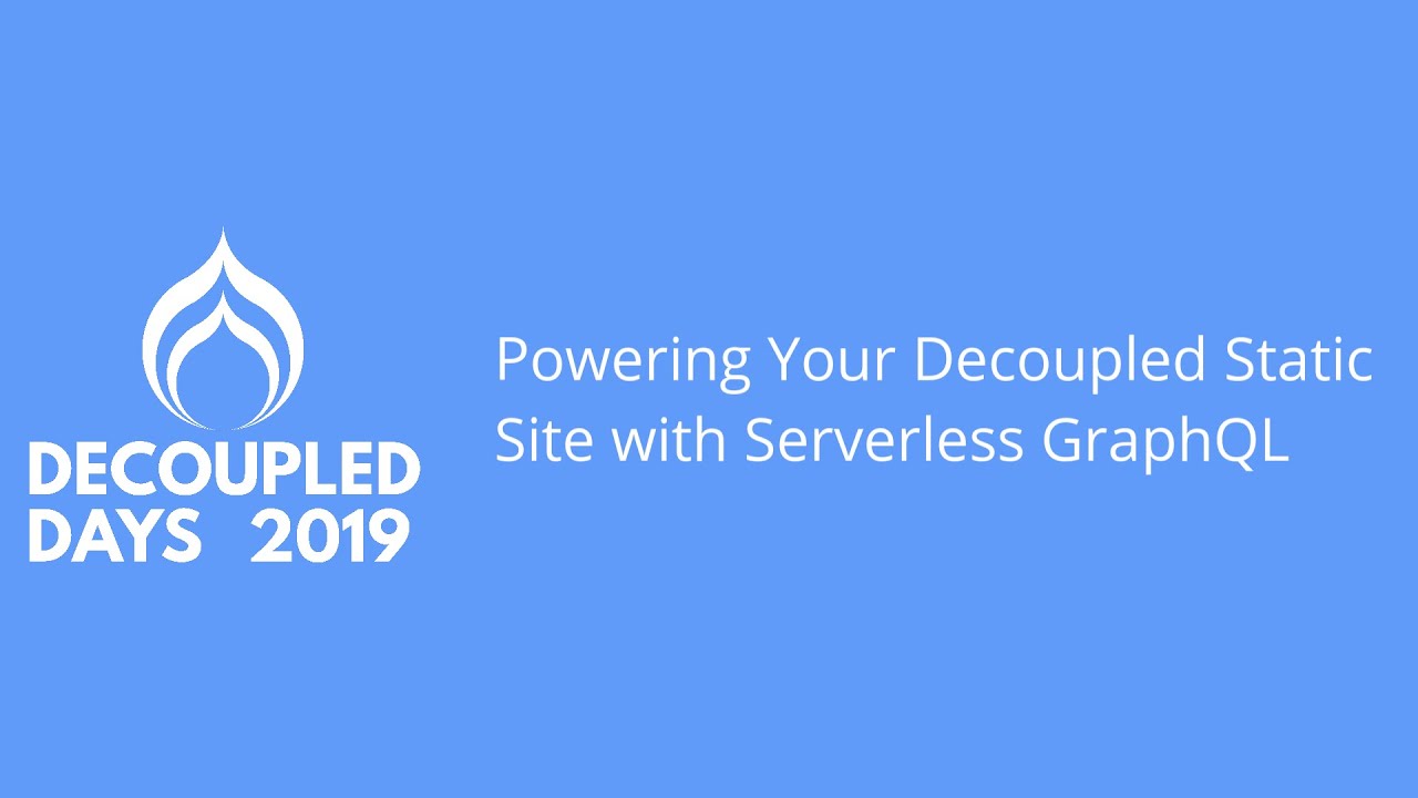 Powering Your Decoupled Static Site with Serverless GraphQL