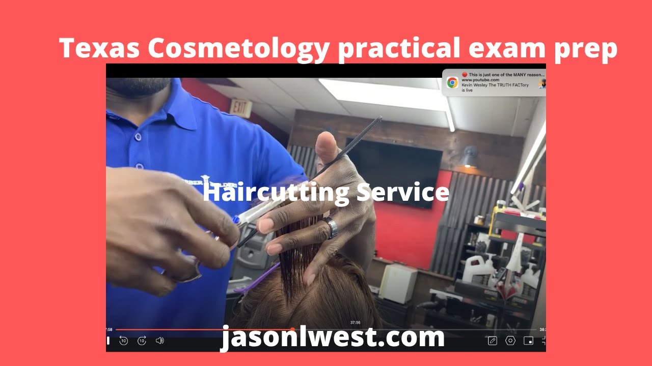 2025 Cosmetology State board  haircut [demo/Texas]