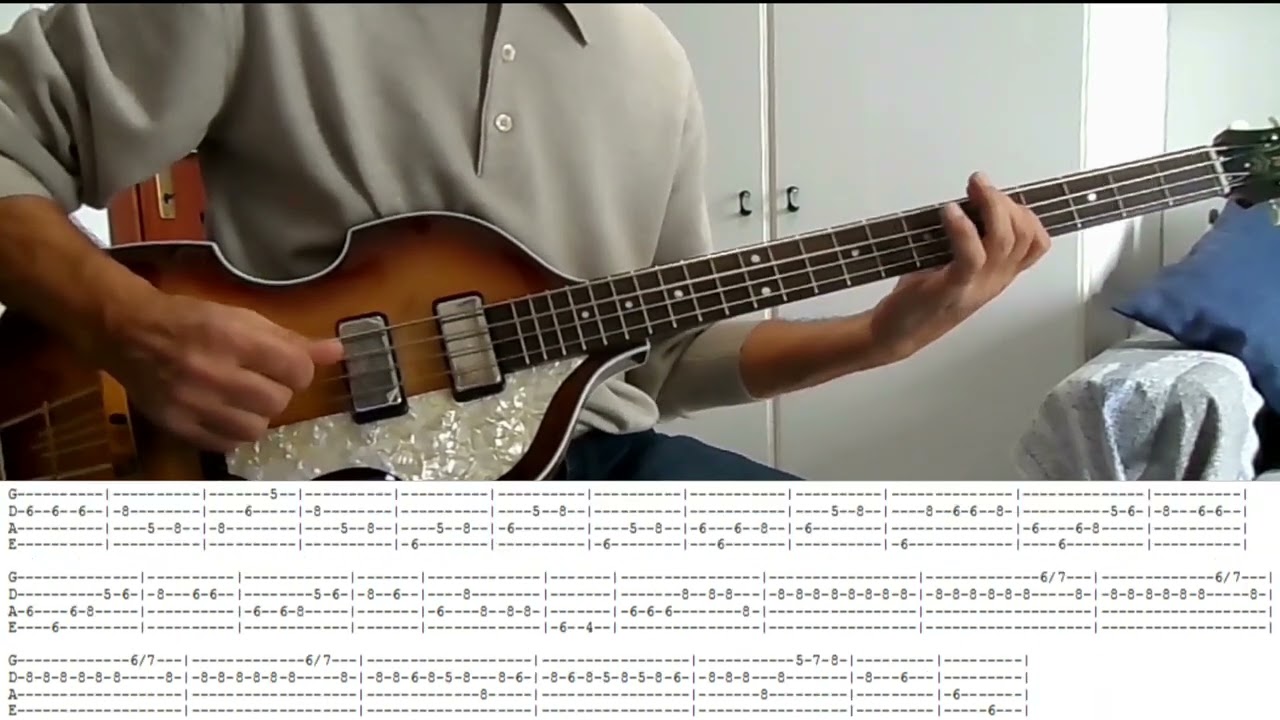 She said she said - The Beatles -  Bass Tutorial with Tabs