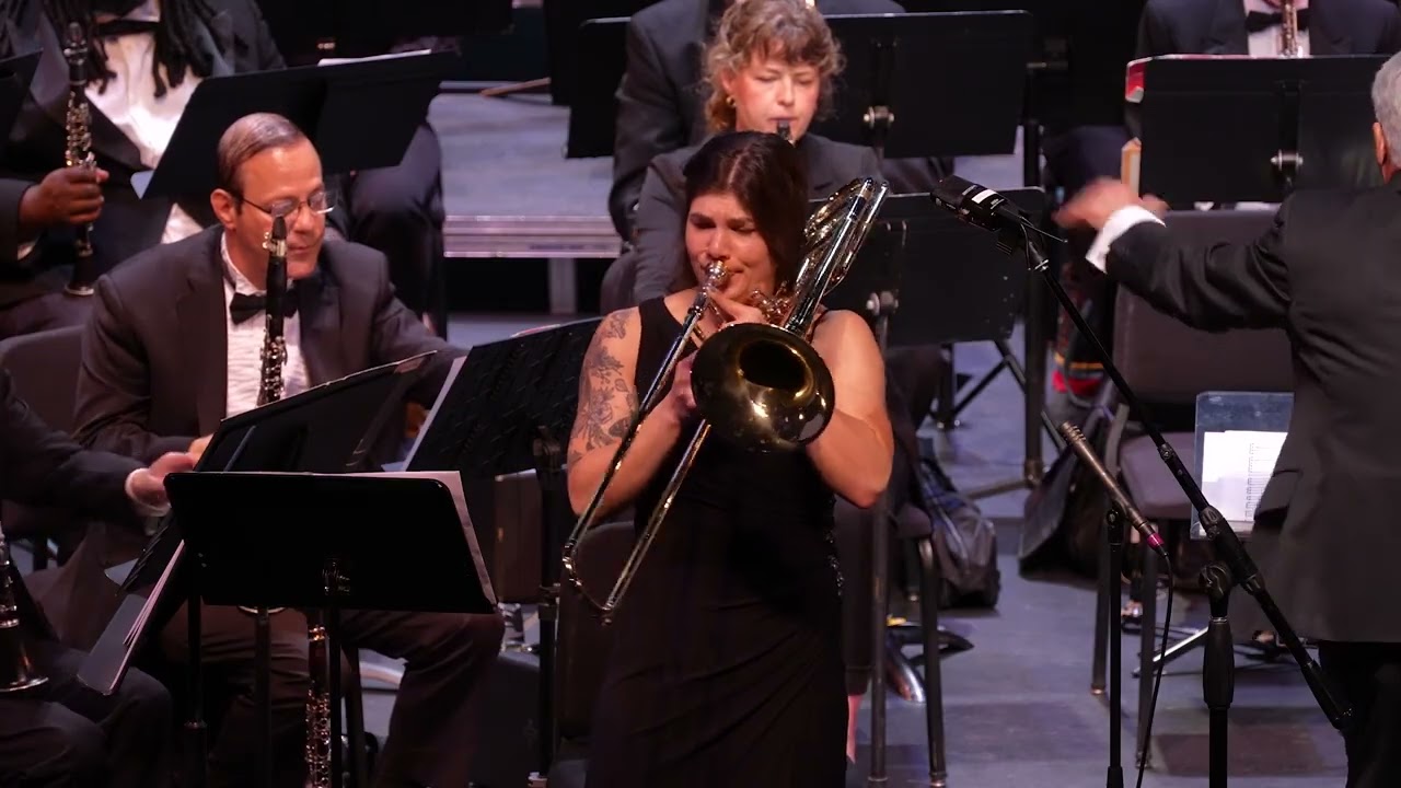 Bourgeois “Trombone Concerto” - Movement 1 - Allegro featuring Rebecca Buringrud, trombone solo