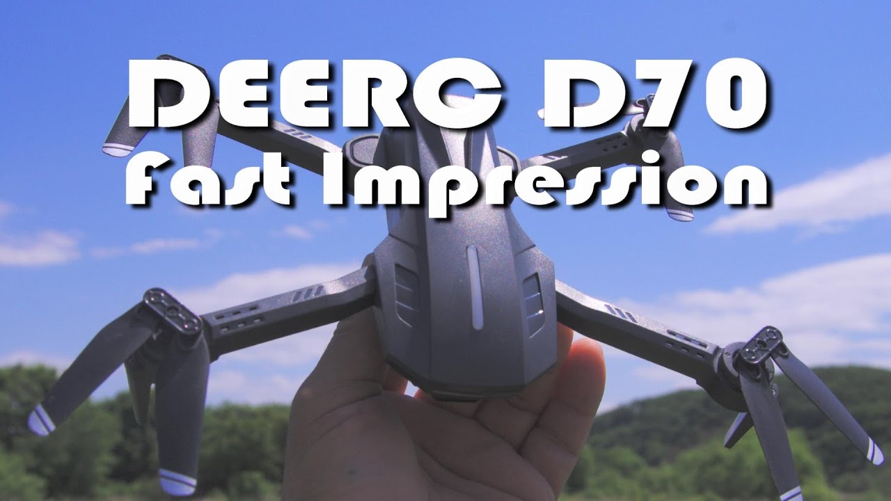 DEERC D70 Fast Impression 100g未満・ カメラ付き