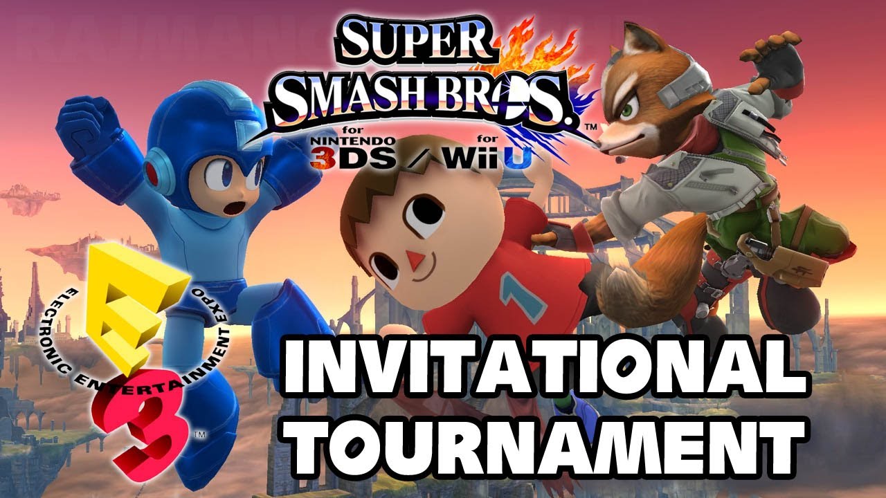 Super Smash Bros Wii U - E3 2014 Invitational Tournament All Matches TRUE-HD QUALITY