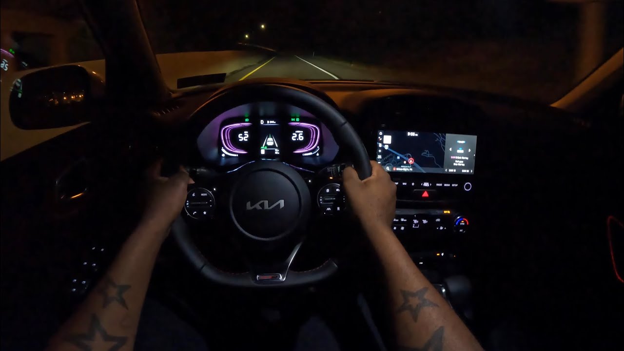 2023 Kia Soul GT-Line (Technology Package) - POV Night Drive
