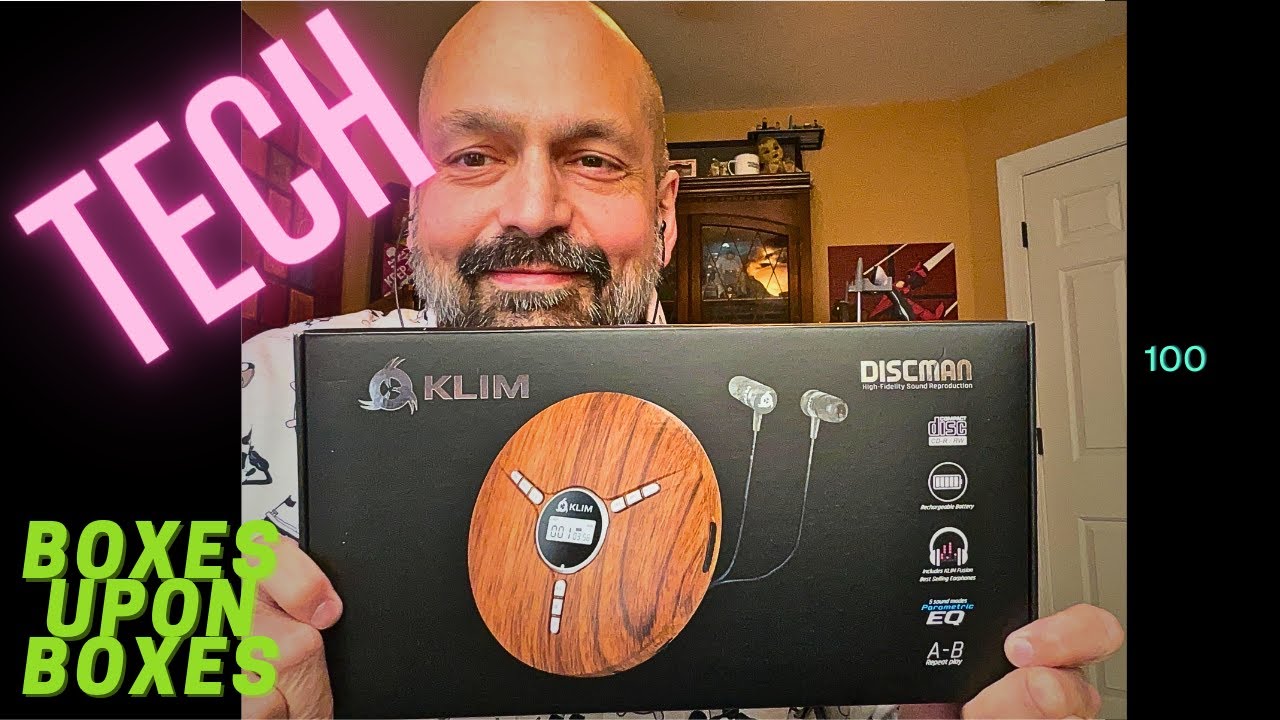 KLIM Discman.  Impressive sound from a no frills base model CD player?  Yes!  Ok, maybe SOME frills.