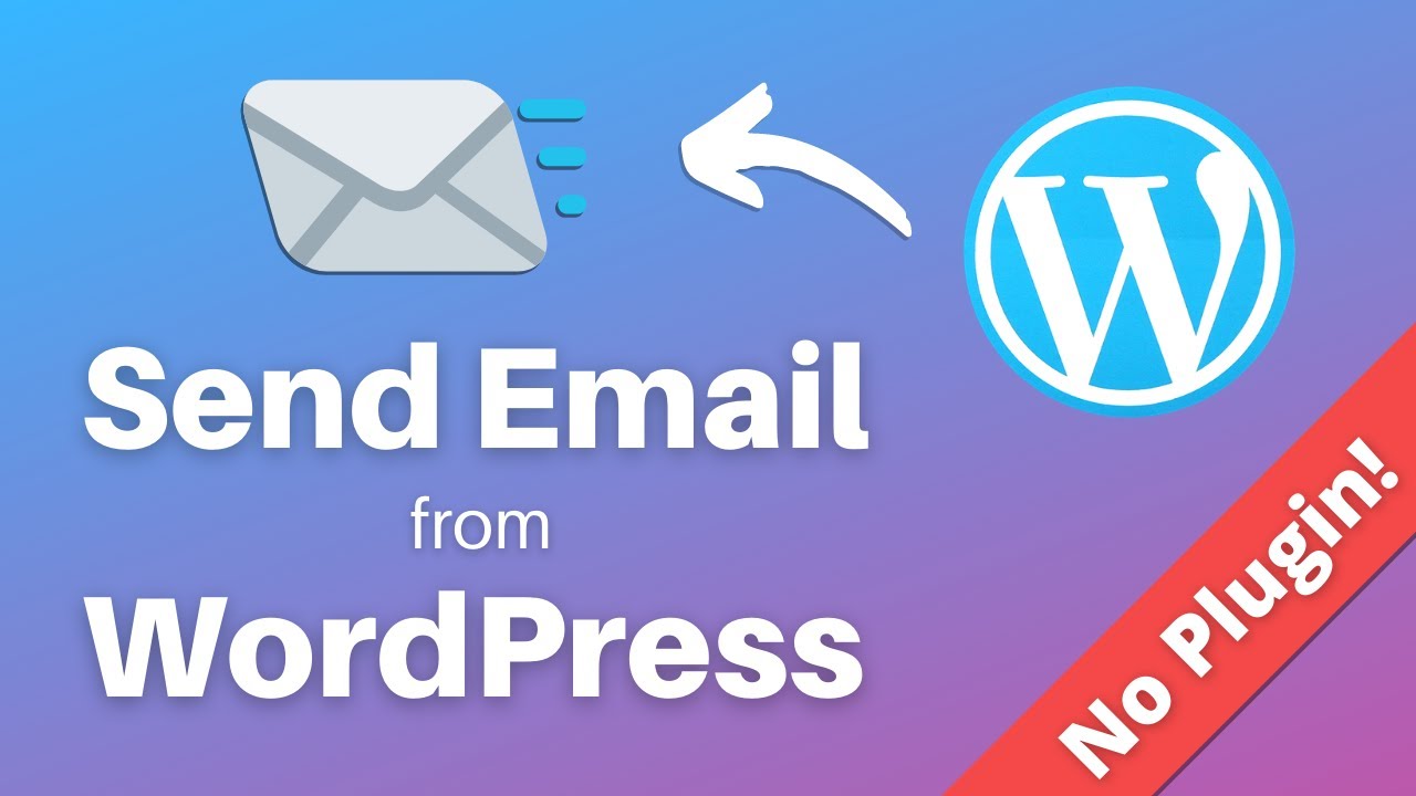 Как отправить письмо из WordPress с помощью SMTP (без плагина)