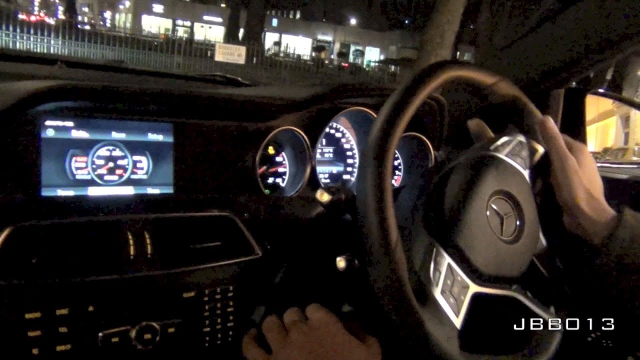 Mercedes C63 Black Series w/IPE Exhausts - Ride, Brutal Accelerations, Downshifts, Powerslide