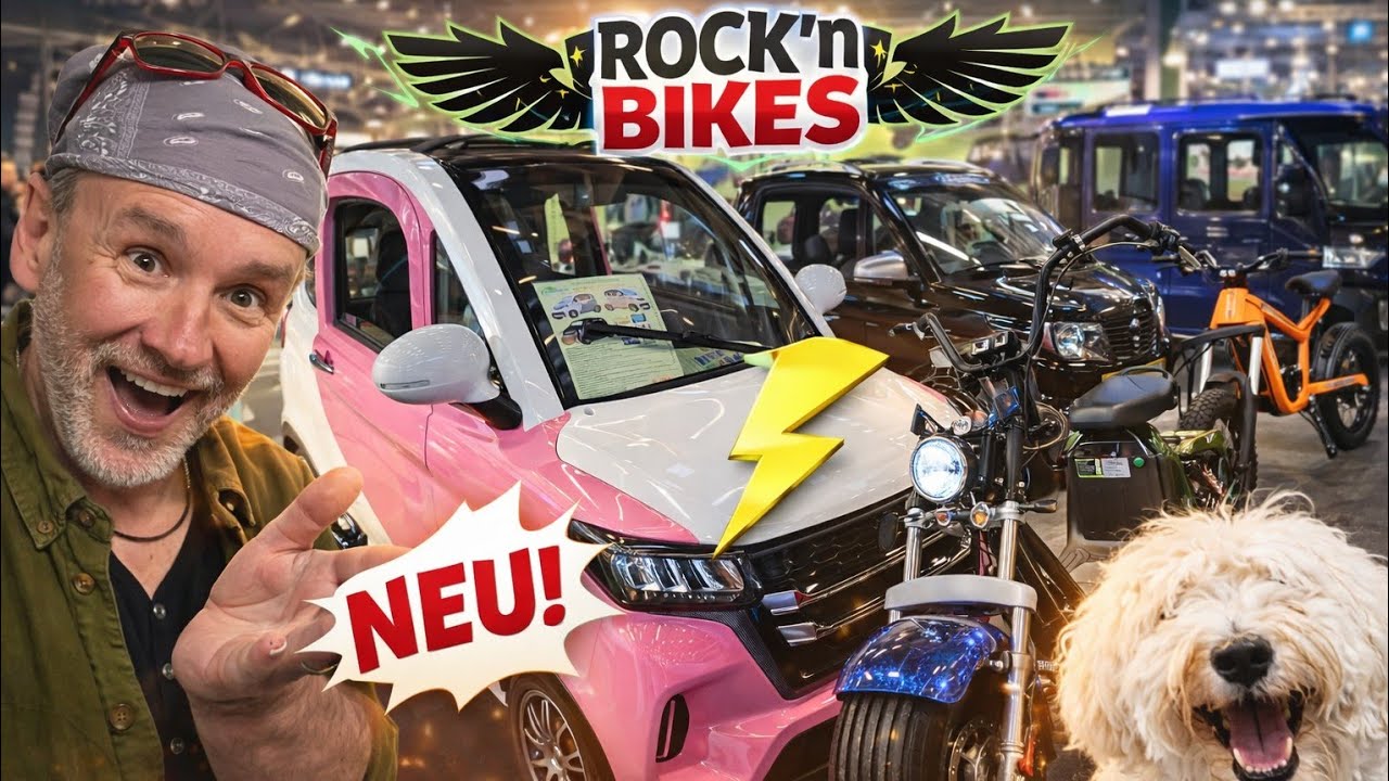 Diese Elektrofahrzeuge sind verrückt! 😱 Rock n Bikes E-Mobility 25kmh/45Kmh 🔥 Elektro Fahrzeug 2026