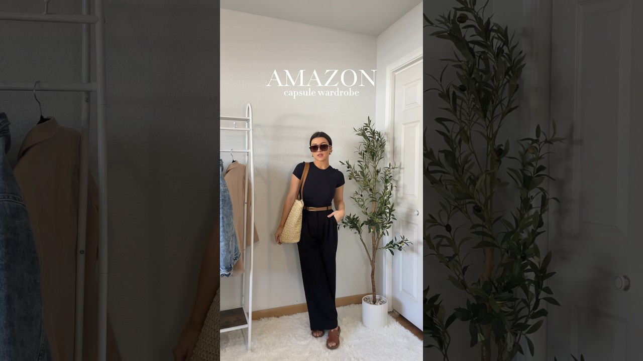 Amazon Fashion BASICS — Capsule Wardrobe 🤍 