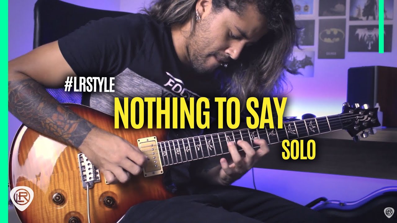 Luiz Rodrigues - Nothing to Say (Angra) Solo 