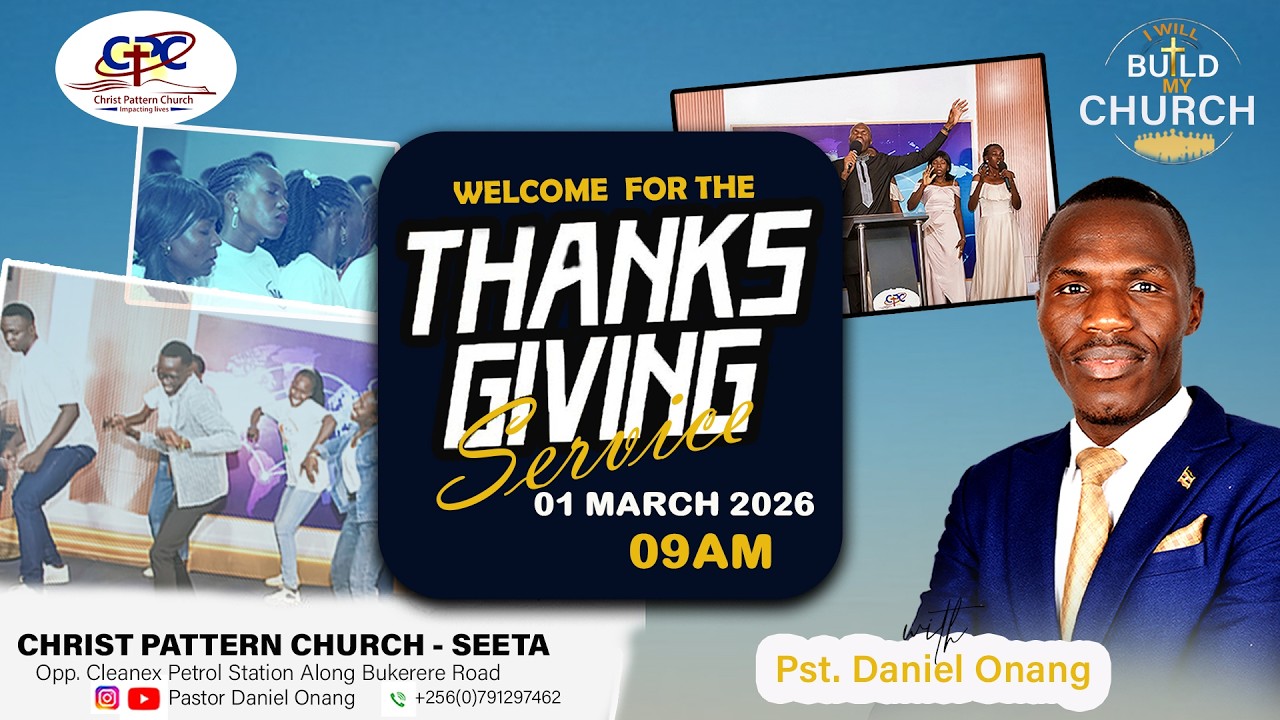 THANKS GIVING SERVICE WITH PASTOR DANIEL ONANG ||01 MARCH,2026||
