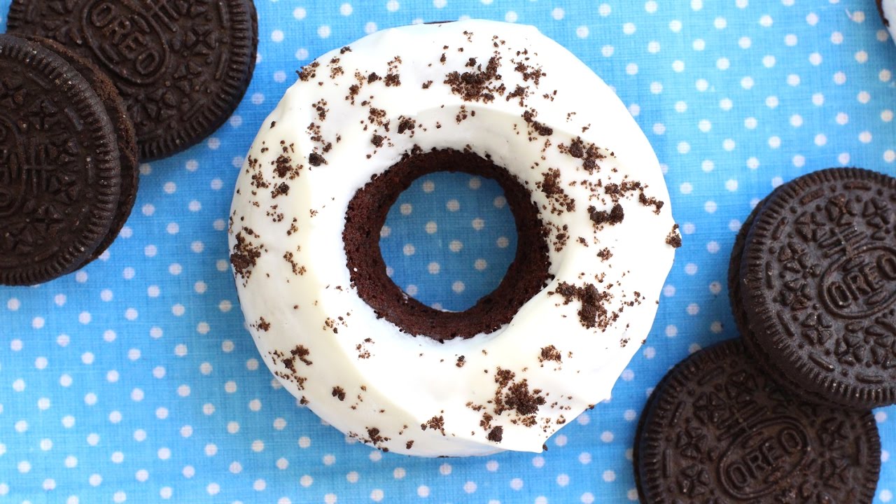 Receta de donuts casero de oreo | Donas de oreo
