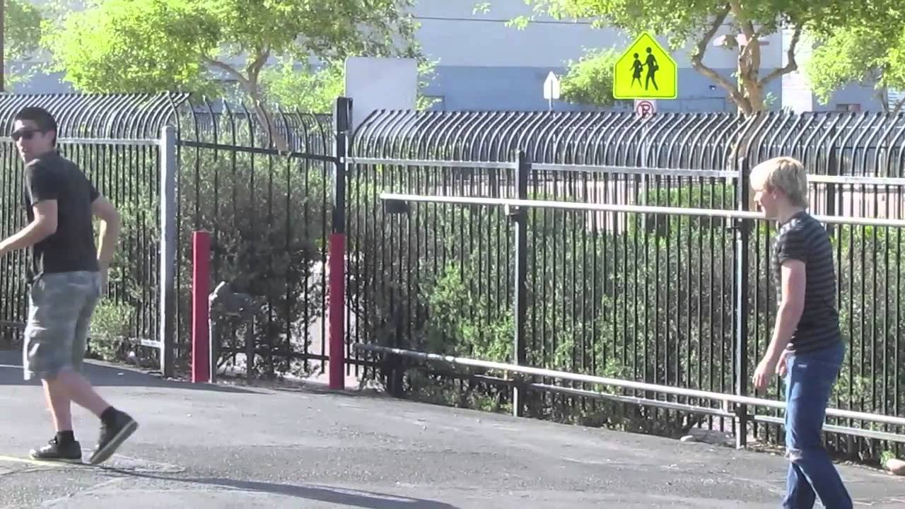 Ross Lynch Playing football+ meeting fans