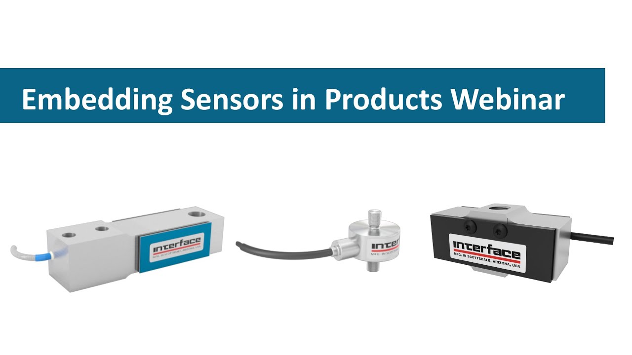 Embedding Sensors in Products Webinar
