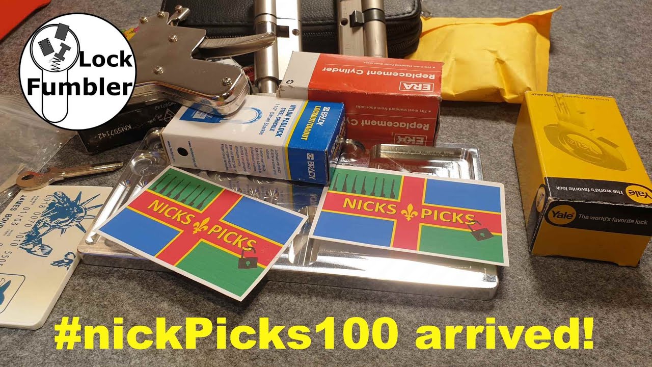 [75] Mail call from NicksPicks and picking of a TRIMAS 6-pin lock