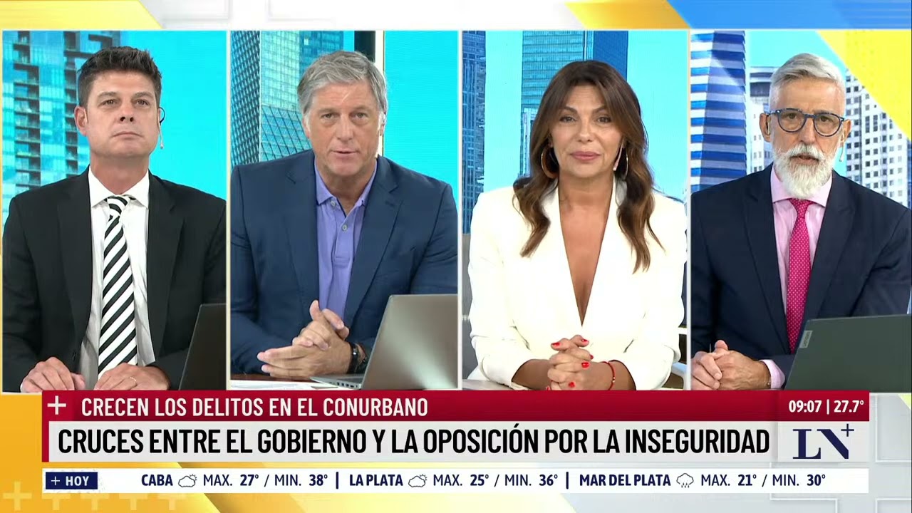 Crecen los delitos en el conurbano: cruces entre el Gobierno y la oposición por la inseguridad