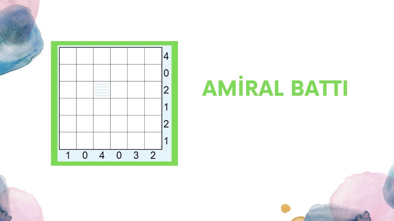 Zeka Oyunları-Amiral Battı Nasıl Oynanır?