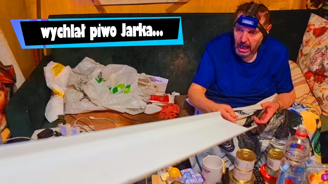 Wychlał nawet piwo Jarka...