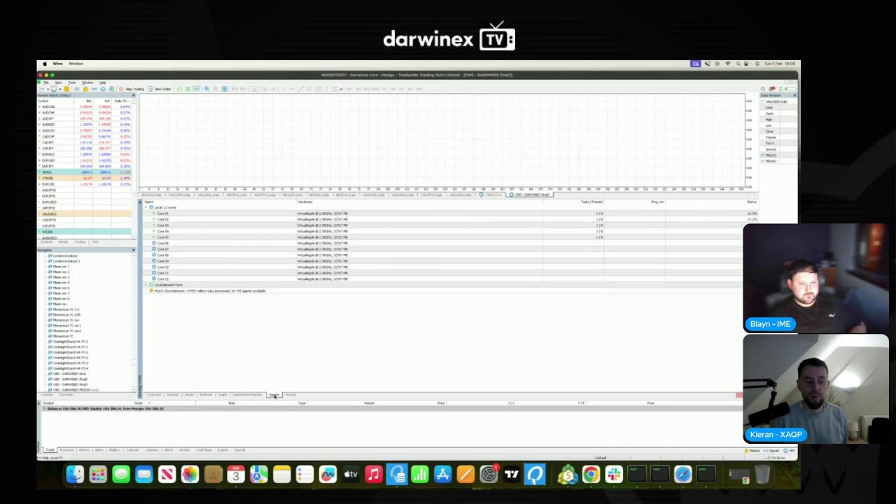 Darwinex TV: Strategy Building & Development
