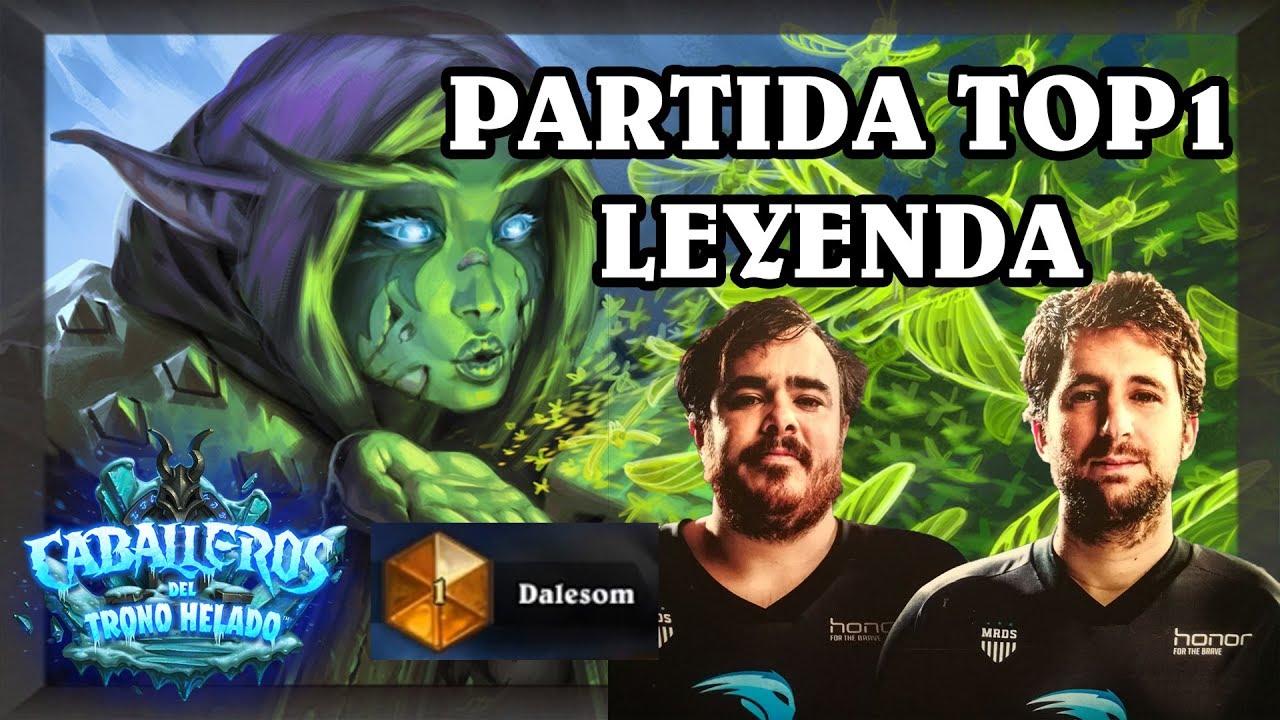 PARTIDA EN TOP 1 LEYENDA con Dalesom | Druida Jade