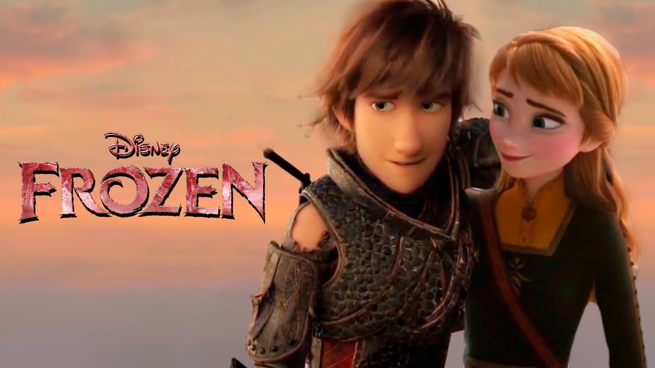 Anna and Hiccup saving the Dragons | Frozen 3 [Fanmade Scene]