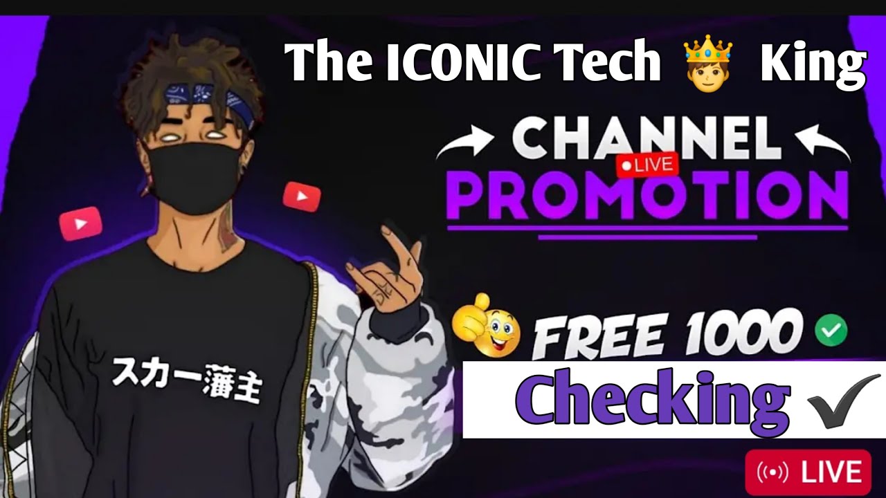 🔴Live Channel Promotion🎉🎉|| Live Channel Checking And Promotion +Subscriber