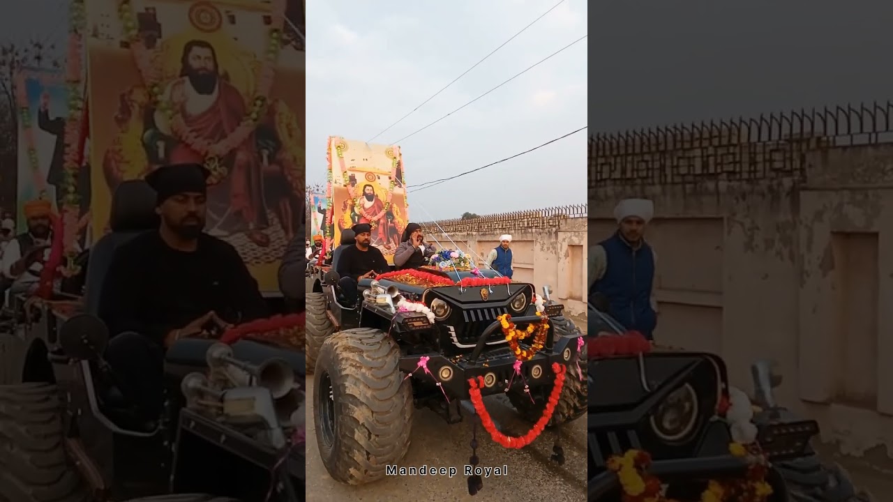Nagar kirtan sri guru ravidas maharaj ji daroli kalan