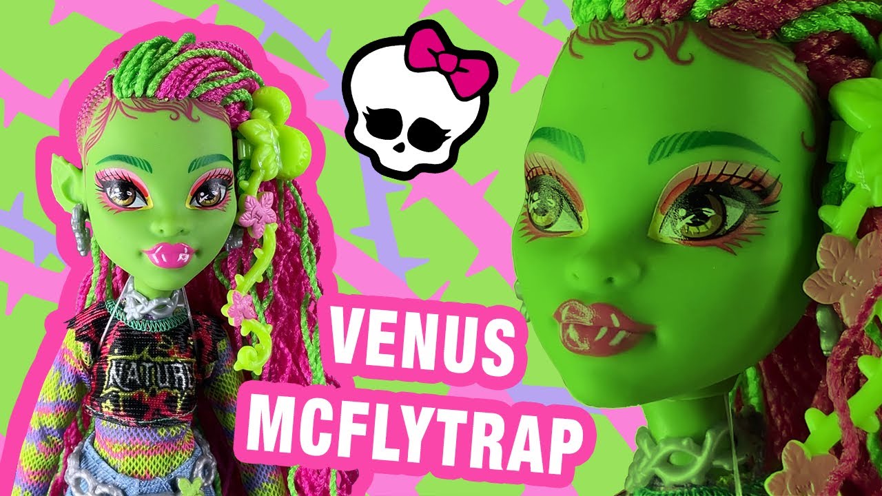 ¡LA MEJOR G3 HASTA AHORA!😍 | Muñeca Venus McFlytrap de Monster high G3 ¡Unboxing y revisión! 🩷💚🍃