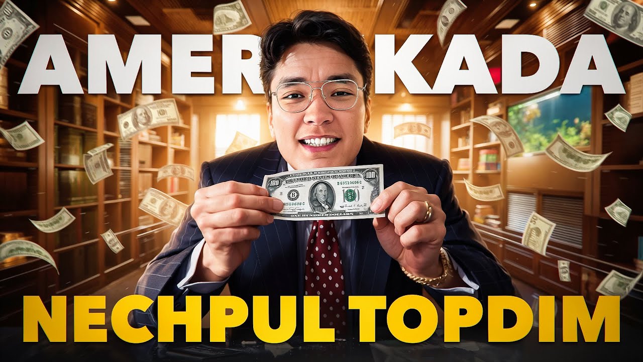 AMERIKAGA KELMANG BU YERDA PUL YOQ