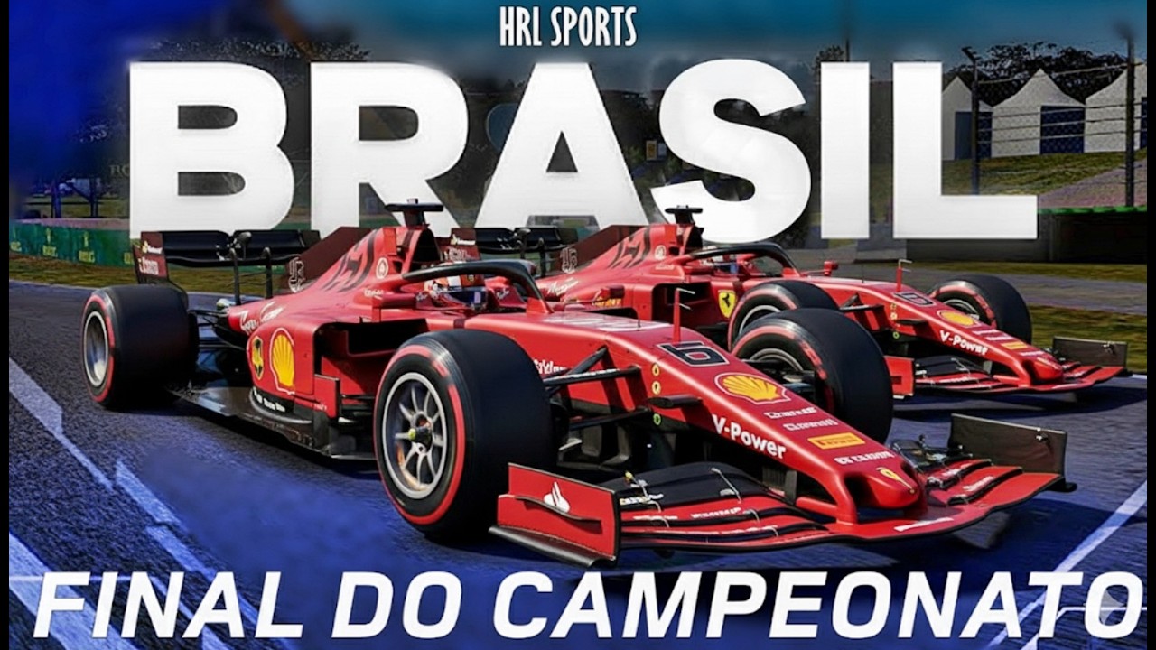 F1 2025 AO VIVO - H-R-L e-Sports | GP DO BRASIL FINAL DA ROOKIE CADETE  ETAPA 08/08