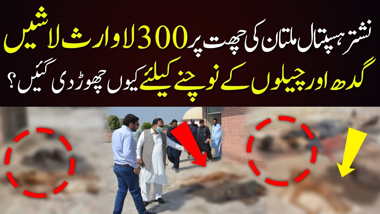 Nishtar Hospital Multan Ki Chhat Pe 300 Bodies || dead bodies found in Nishtar Hospital Multan