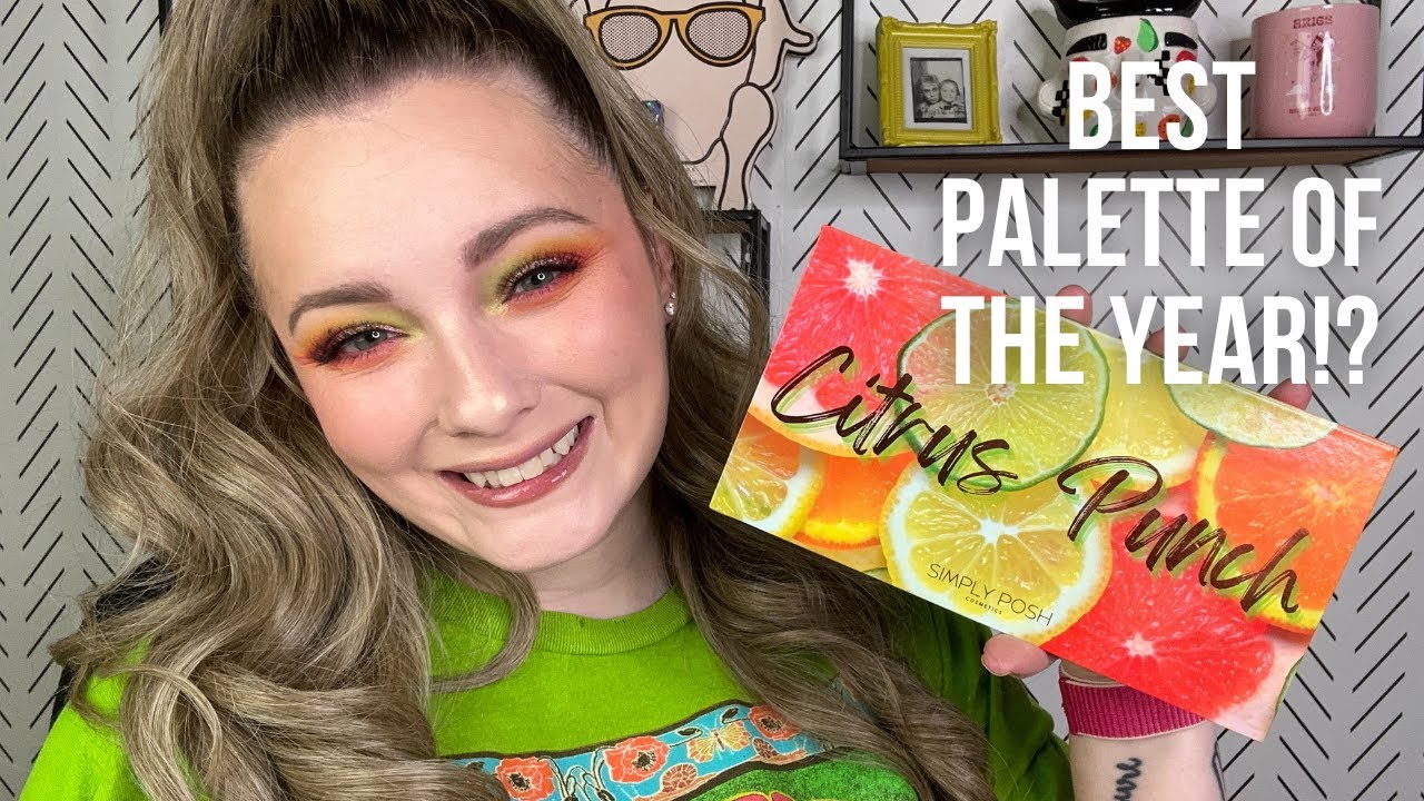 3 LOOKS & REVIEW: SIMPLY POSH COSMETICS CITRUS PUNCH