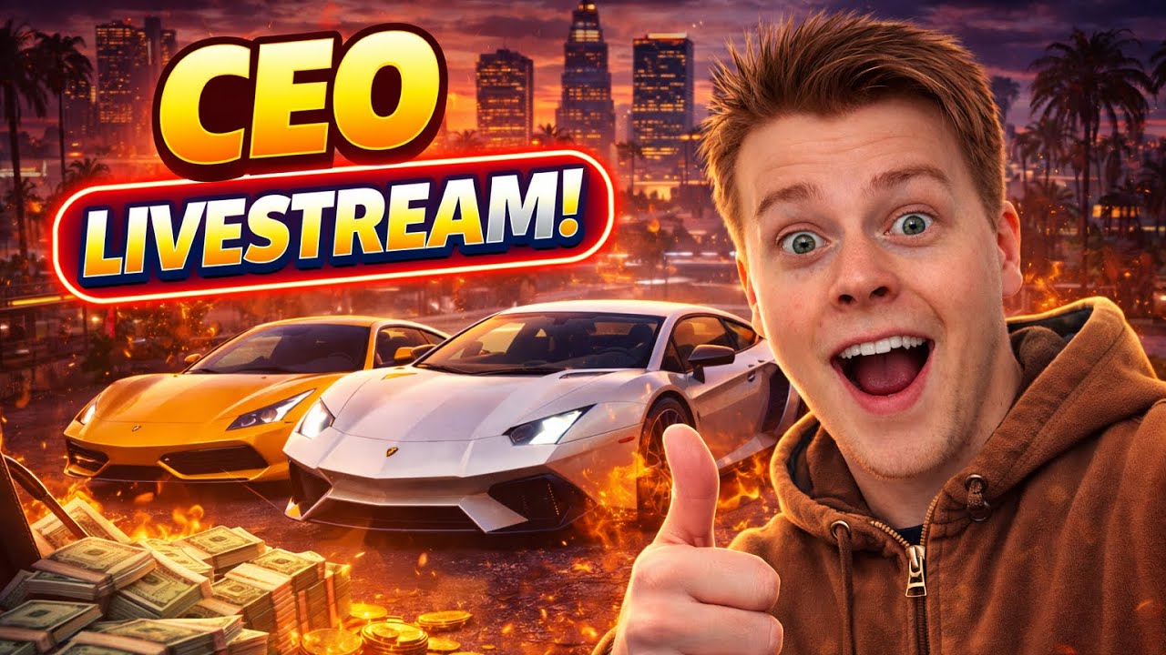 GTA Online LIVE (PC) — Weekly Grind 💰 CEO + Auto Shop + Nightclub