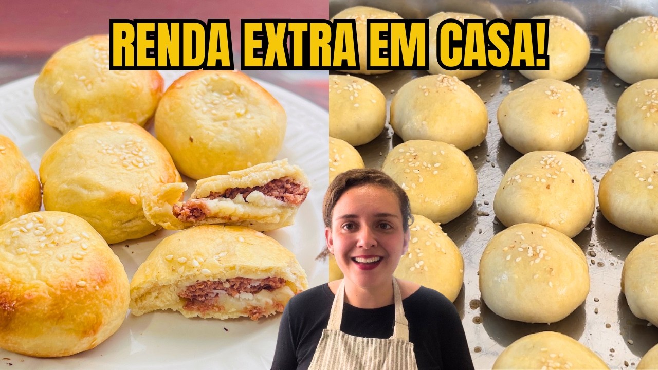 COMO FAZER MINI HAMB&Uacute;RGUER PARA VENDER (PODE CONGELAR E ASSAR QUANDO QUISER)
