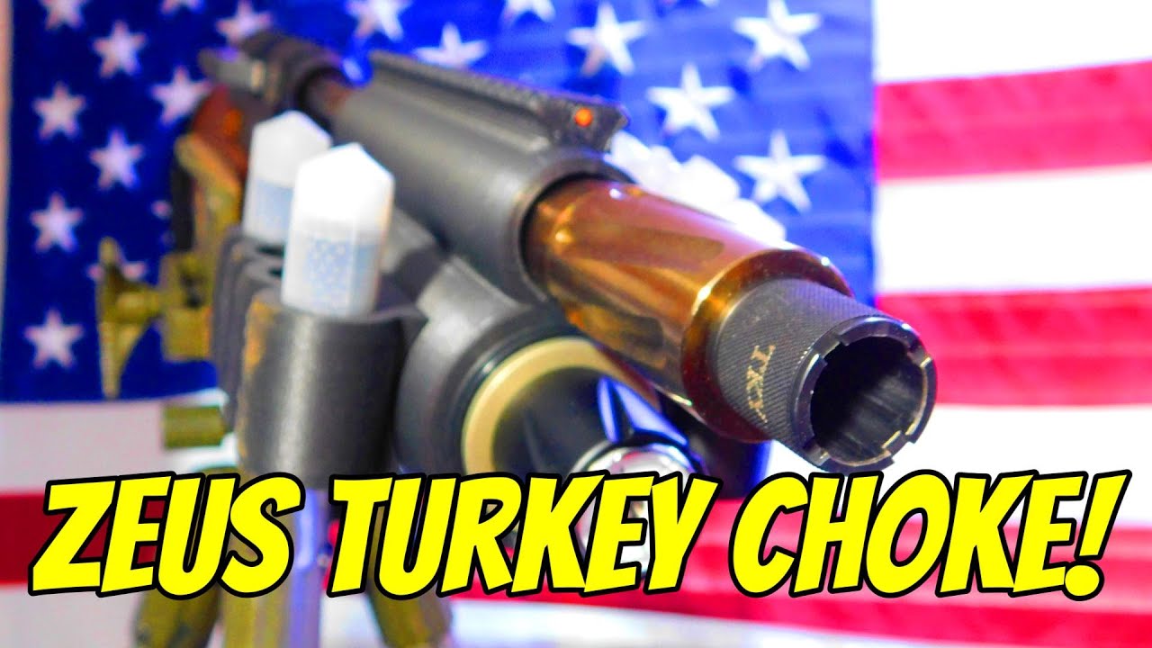 AEA Zeus Air Shotgun Tests 660 TURKEY CHOKE!