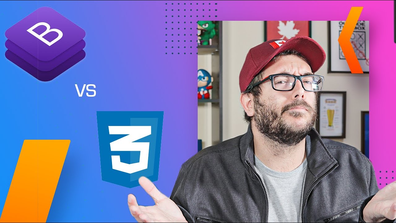 Qual a diferença entre Bootstrap e CSS puro?
