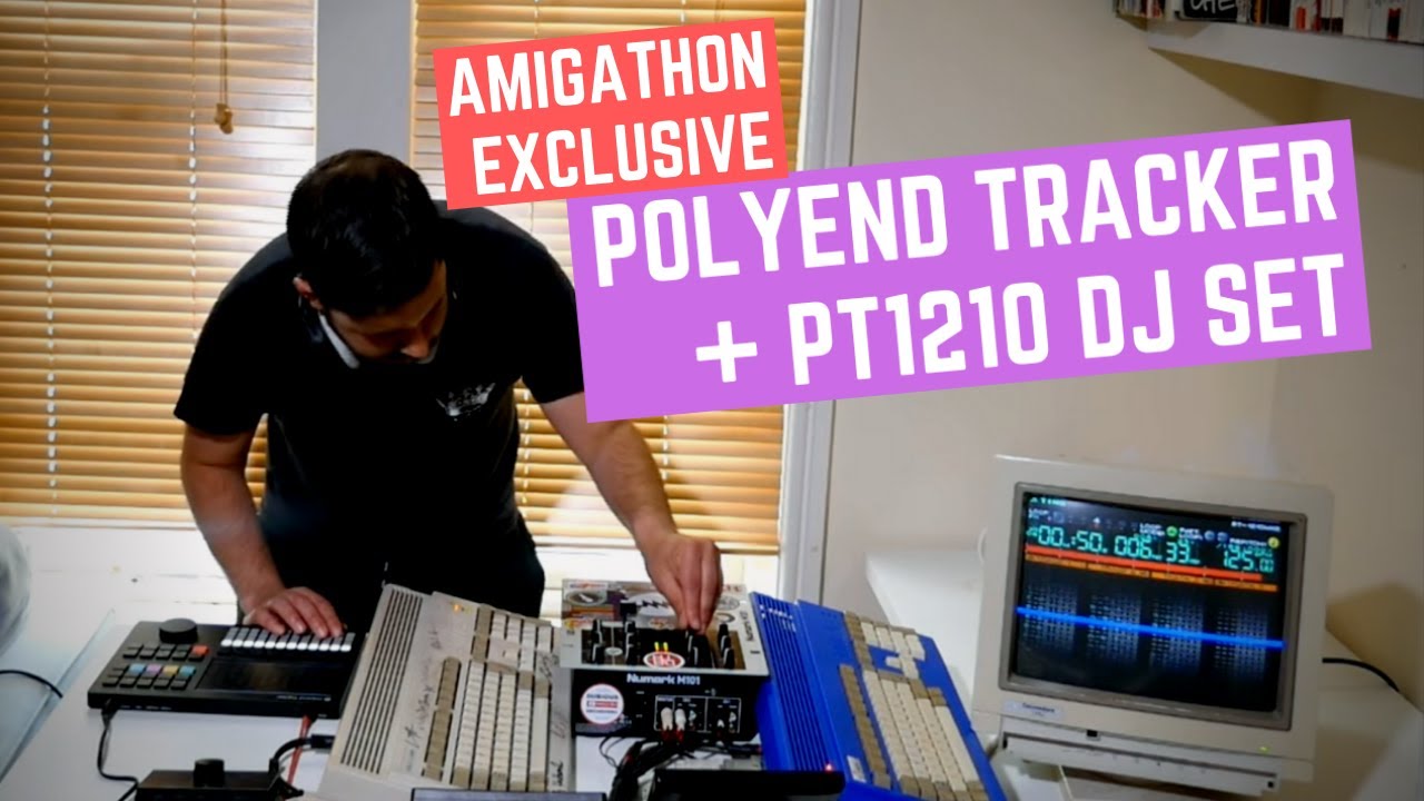 Amigathon DJ Set - Commodore Amiga & Polytracker Mixing