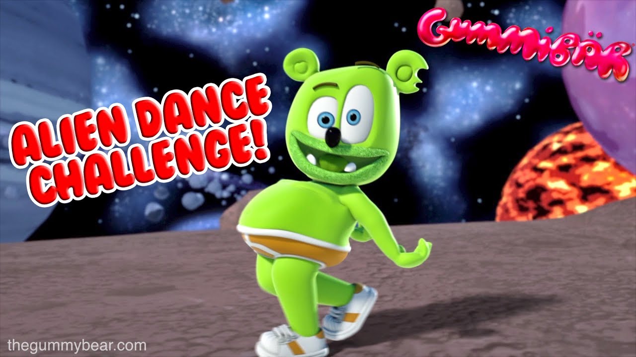 DAME LA GOMITA Alien Dance Challenge Gummy Bear Gummibär Dance