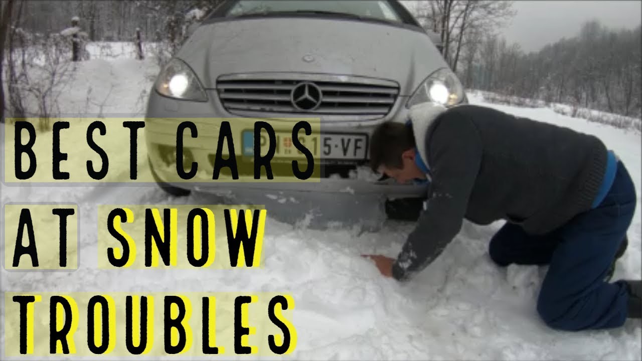 Best Cars at the Snow - Mercedes Benz vs. Renault vs. Mazda and Cold Start
