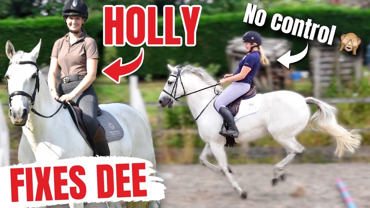 HOLLY RIDES DEE BETTER THAN ME