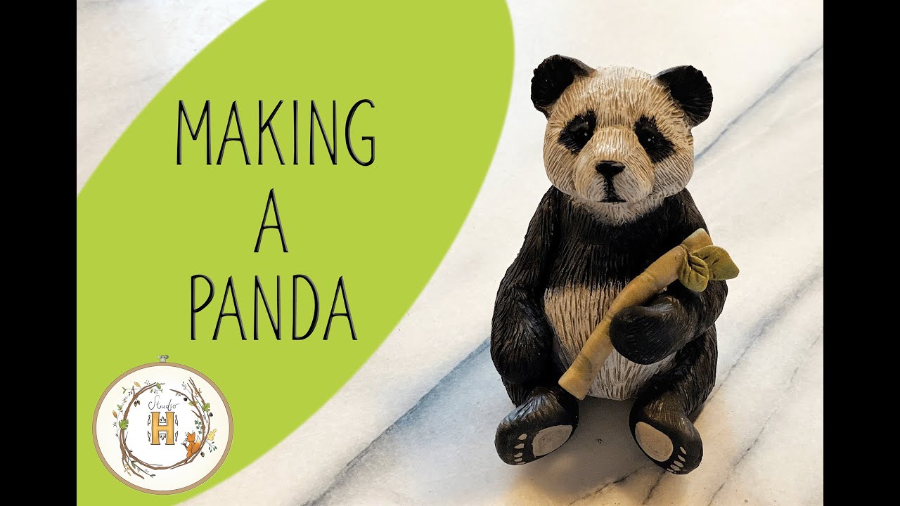 Making a Panda / Polymer Clay