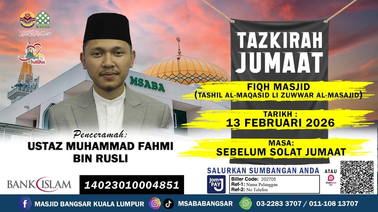 LIVE TAZKIRAH JUMAAT
