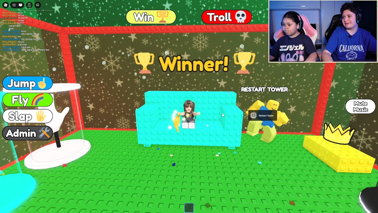 Ne intrecem in Troll Tower de Craciun!
