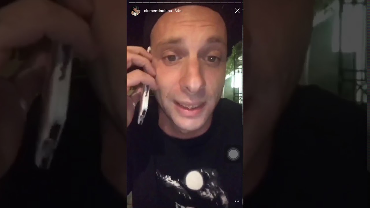 CLEMENTINO CHIAMA MERDA FEDEZ E GIANLUCA VACCHI