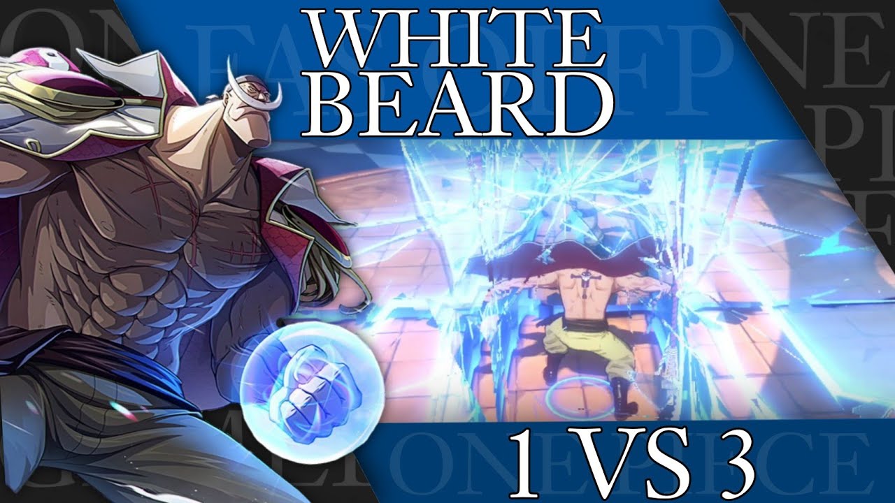 GOD OF PVP!!! Whitebeard 1vs3 Gameplay - One Piece Fighting Path