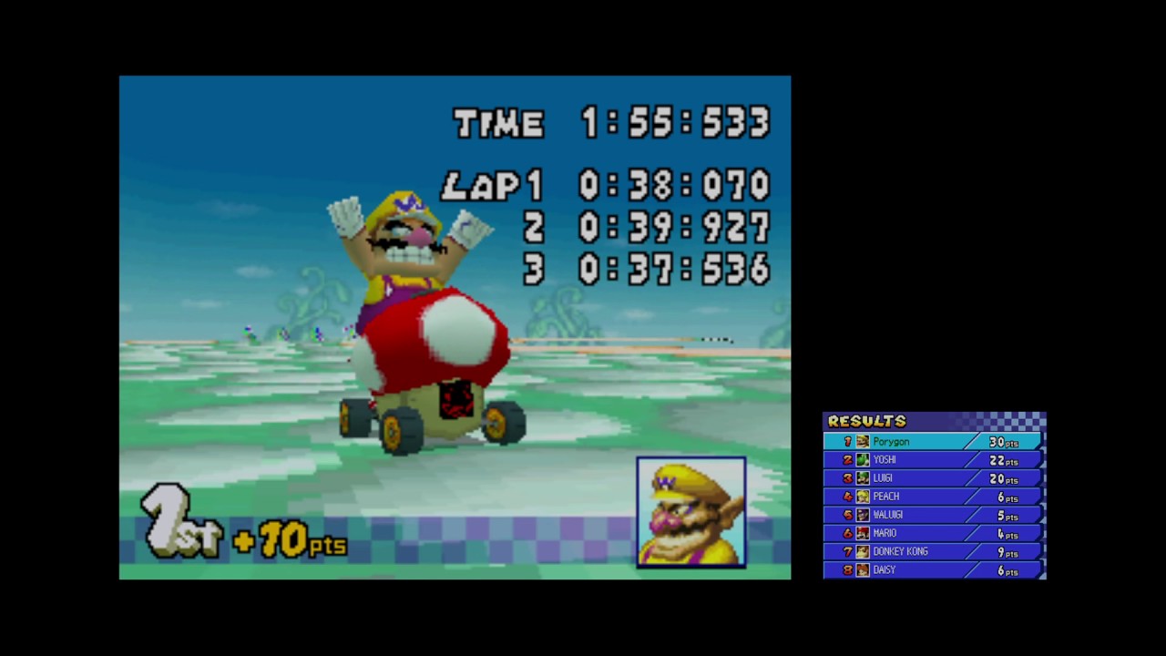 Mario Kart DS playthrough_Wario_150cc Lightning cup