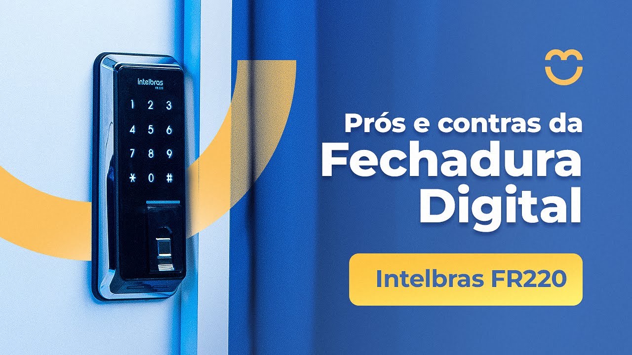 Testamos a Fechadura Digital IntelBras FR220 - Review | Melhor Compra
