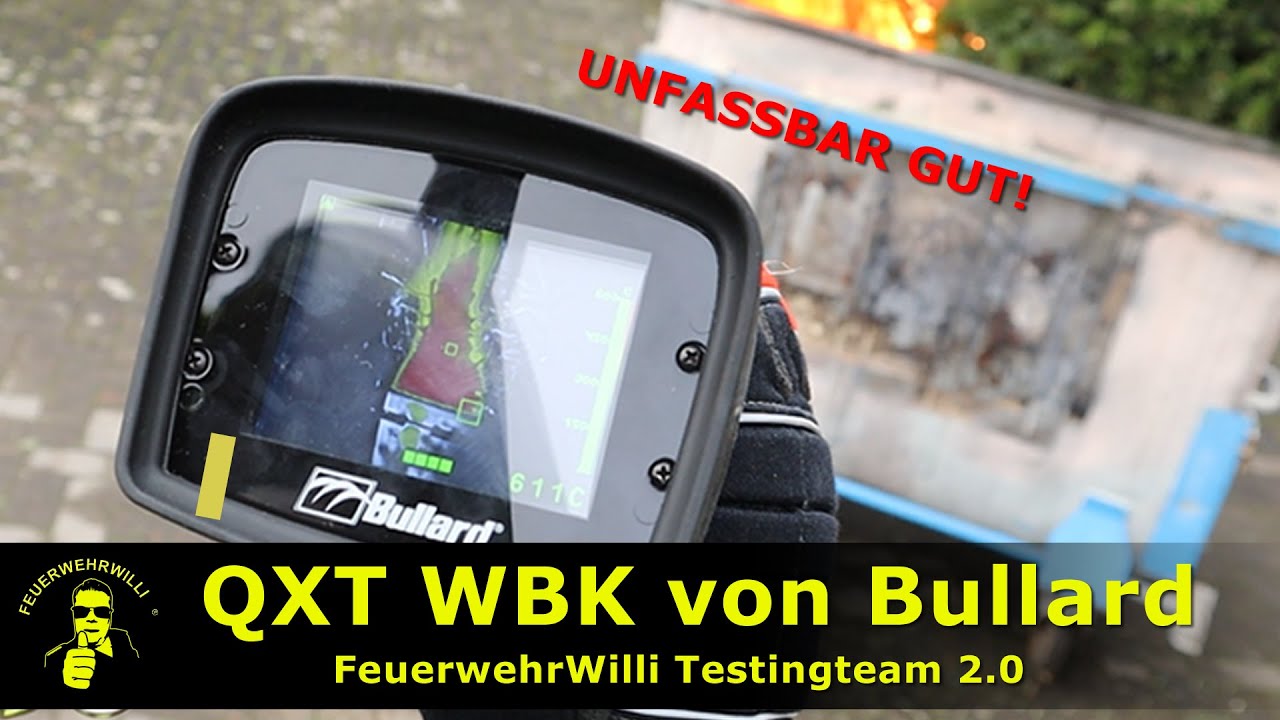 Bullard QXT Wärmebildkamera (WBK) Test der FF Bad Sooden Allendorf #feuerwehrwilli